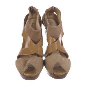 Fendi Colorblock Patent Leather Pumps